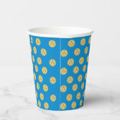 Fun Pickleball Pattern Pickleball Party Pappbecher (Rechts)