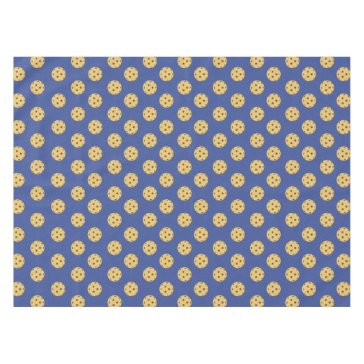 Fun Pickleball Pattern Sports Tischdecke (Vorderseite (Horizontal))