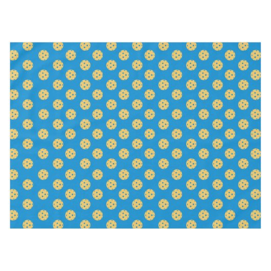Fun Pickleball Pattern Sports Tischdecke (Vorderseite (Horizontal))