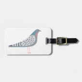 Fun Pigeon Gepäckanhänger (Vorderseite horizontal)