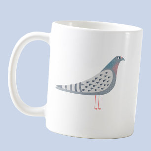 Fun Pigeon Kaffeetasse