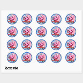 Fun Piggles Stickers (Blatt)