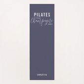 Fun Pilates Erster Champagner Später Lila Training Yogamatte (Vorderseite)