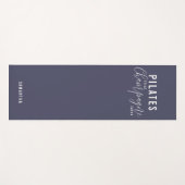 Fun Pilates Erster Champagner Später Lila Training Yogamatte (Vorderseite (Horizontal))