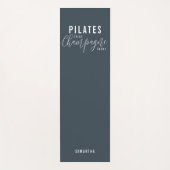Fun Pilates First Champagne Später Grau Workout Yogamatte (Vorderseite)