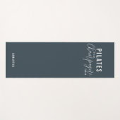 Fun Pilates First Champagne Später Grau Workout Yogamatte (Vorderseite (Horizontal))