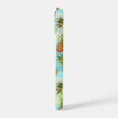 Fun Pineapass Fruit Pattern Wasserfarben Kunst Str iPhone 15 Hülle (Linke Seite)