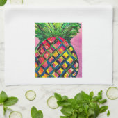 Fun Pineaple Teetuch Geschirrtuch (Gefaltet)