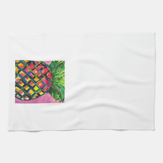 Fun Pineaple Teetuch Geschirrtuch (Horizontal)