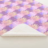 Fun Pineappmuster Sherpadecke (3/4)