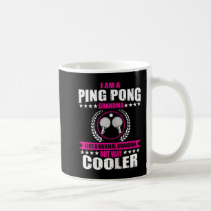 Fun Ping Pong Grandma Quote Table Tennis Sport Wom Kaffeetasse