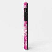 Fun PINK Abstrakt Ink Super Splash Muster Case-Mate iPhone Hülle (Hinten/Links)