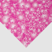 Fun PINK Abstrakt Ink Super Splash Muster Seidenpapier (Ausschnitt)