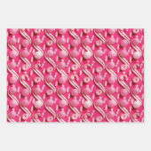 Fun Pink Candy Lane Collection Geschenkpapier Set (Vorderseite 3)