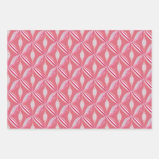 Fun Pink Candy Lane Collection Geschenkpapier Set (Vorderseite 2)