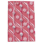 Fun Pink Candy Lane Collection Mittlere Geschenktüte (Vorderseite)