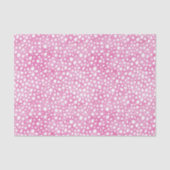 Fun Pink Cheetah Pattern Seidenpapier (Vorderseite)