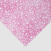 Fun Pink Cheetah Pattern Seidenpapier (Ausschnitt)