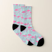 Fun Pink Flamingos Muster Socken (Paar)