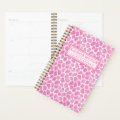 Fun Pink Giraffe Print Planer (Anzeige)
