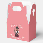 Fun Pink Girl Pirate Geschenkschachtel (Geöffnet)
