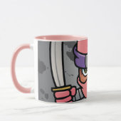 Fun Pink Ninja Tasse (Links)