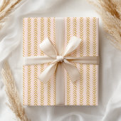 Fun Pink Orange Blue Floral Geometric Geschenkpapier Set