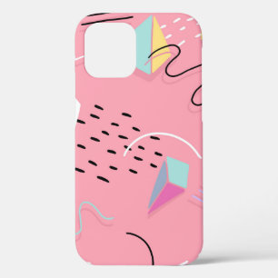 Fun Pink Throwback Graphics der 1990er Jahre Case-Mate iPhone Hülle