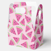 Fun Pink Tropical Summer Watermelon Muster Geschenkschachtel (Geöffnet)