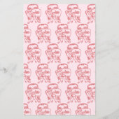 Fun Pink und Red Wedding Word Search Game (Rückseite)