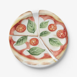 Fun Pizza Paper Plates Pappteller
