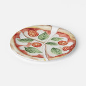 Fun Pizza Paper Plates Pappteller (Schrägansicht)