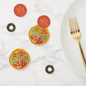 Fun Pizza Party Table Confetti Konfetti (Gruppe)