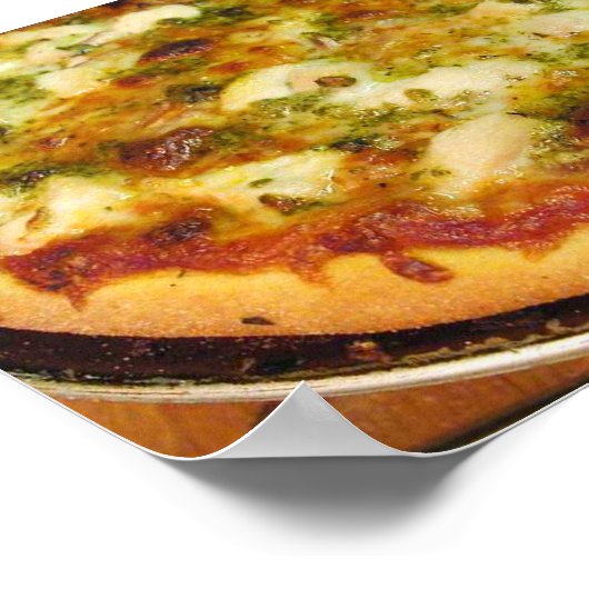 Fun Pizza Pie Poster (Ecke)