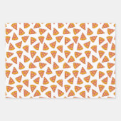 Fun Pizza Slice Pattern Geschenkpapier Set (Vorderseite 2)