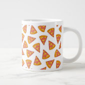 Fun Pizza Slice Pattern Jumbo-Tasse (Rechts)