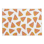 Fun Pizza Slice Pattern Kissenbezug (Rückseite-Rechts)