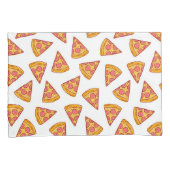 Fun Pizza Slice Pattern Kissenbezug (Vorderseite-Rechts)