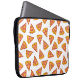 Fun Pizza Slice Pattern Laptopschutzhülle (Vorne Rechts)