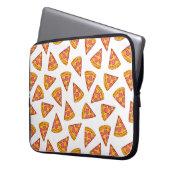 Fun Pizza Slice Pattern Laptopschutzhülle (Vorderseite Links)