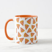 Fun Pizza Slice Pattern Tasse (Links)