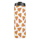 Fun Pizza Slice Pattern Thermosbecher (Vorderseite)