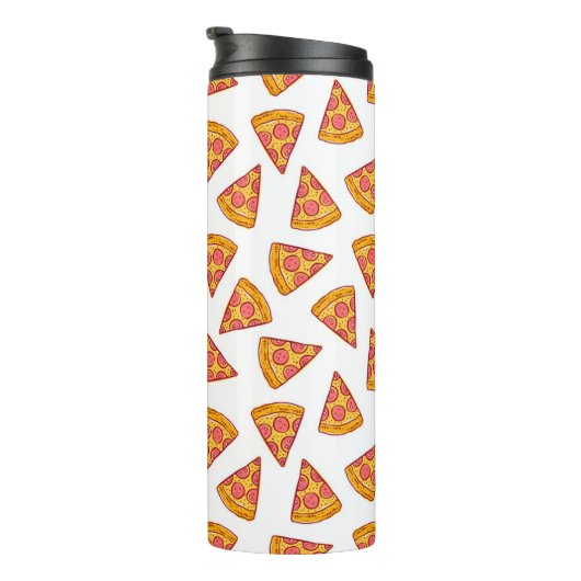 Fun Pizza Slice Pattern Thermosbecher (Nach rechts gedreht)