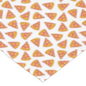 Fun Pizza Slice Pattern Tischdecke (Schrägansicht)