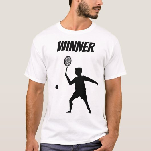 Fun player tennis T-Shirt (Vorderseite)