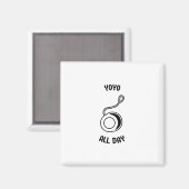 Fun Plaything Hobby Yoyo Game Magnet (Vorderseite/Rückseite)
