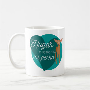 Fun Podenco Dog Cartoon Slogan Kaffee Tasse