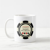Fun Poker Chip Black Off Rock Casino Kaffeetasse (Links)