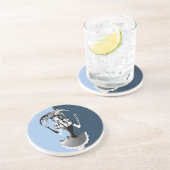 Fun Poker Playing Jester Getränkeuntersetzer (Seite)