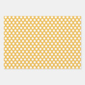 Fun Polka Dots Wrapping Paper Set 3 Geschenkpapier Set (Vorderseite)